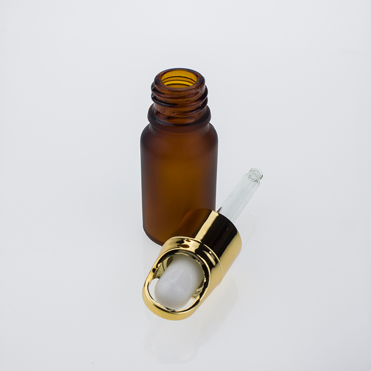 10ml Glass Amber Dropper Bottles - CosPack