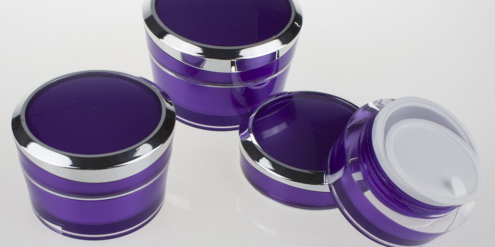 acrylic cosmetic jars wholesale