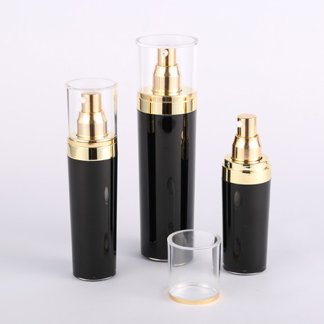 black plastic 15ml 30ml 50ml 100ml 120ml bottles wholesale