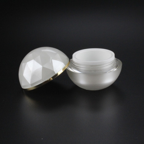 diamand ball shape jar