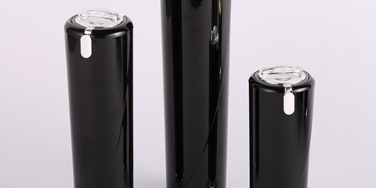 snail black lotion containers wholesale