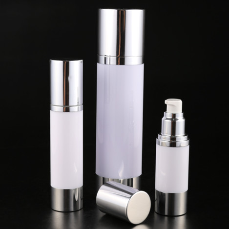 white 15ml 30ml 50ml airless bottle
