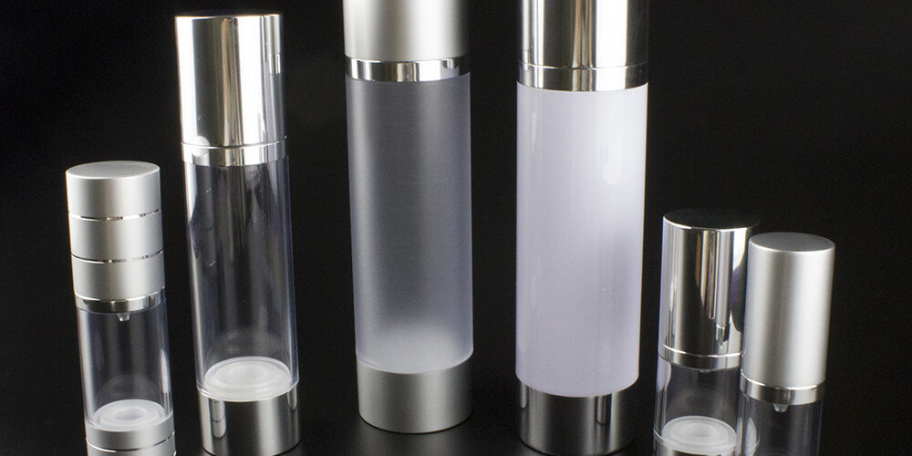 cosmetic pump bottle