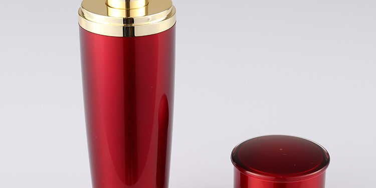 empty body lotion bottle