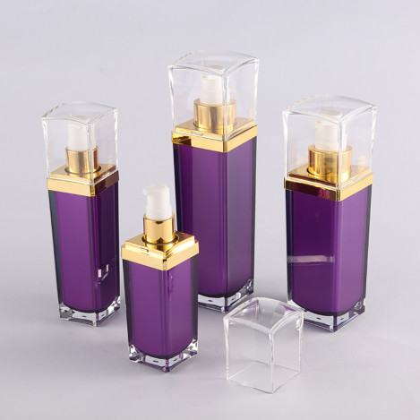 30ml 50ml 80ml 120ml square plastic bottles wholesale