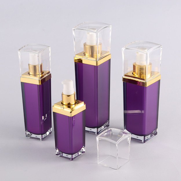 30ml 50ml 80ml 120ml square plastic bottles wholesale