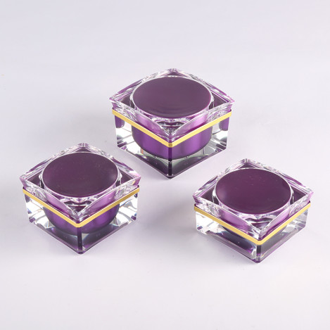 5g 15g 30g 50g 100g acrylic cream jar square