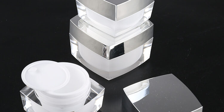 square plastic cosmetic container 5g 10g 15g 30g 50g 100g