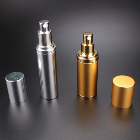luxury gold and silver airless pump packaging wholesale