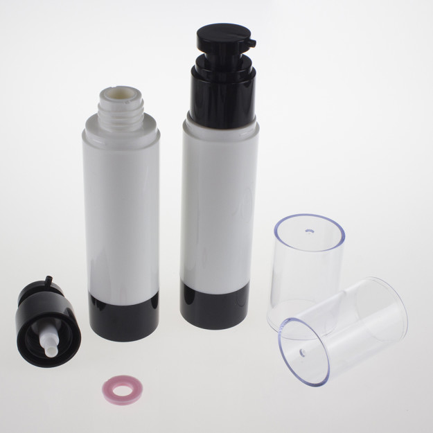 50ml cosmetic bottle with airless dispenser