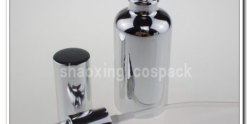 100ml Silver glass perfume spray bottle