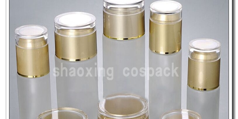 Glass lotion bottles 30ml 40ml 60ml 80ml 100ml 120ml
