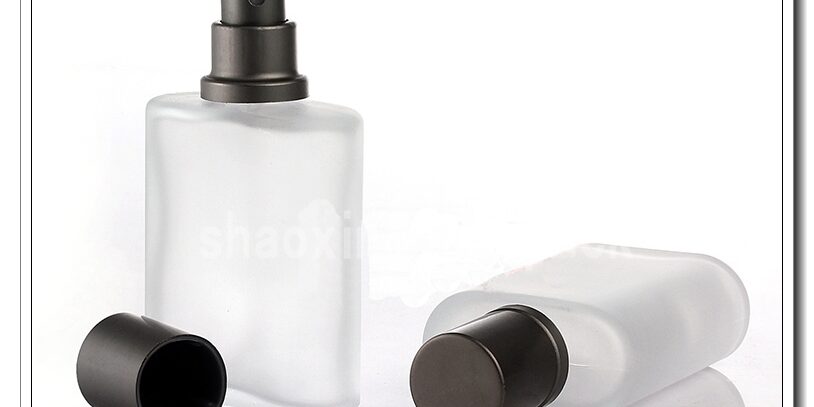 glass perfume spray containers with lids
