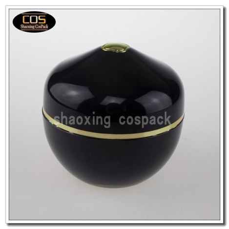 black cream containers