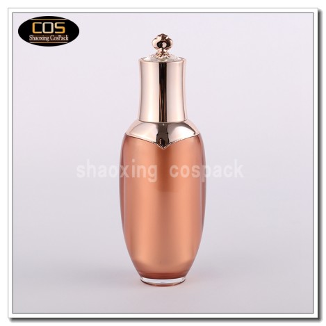 30ml 50ml 80ml 120ml Crown Acrylic Bottle