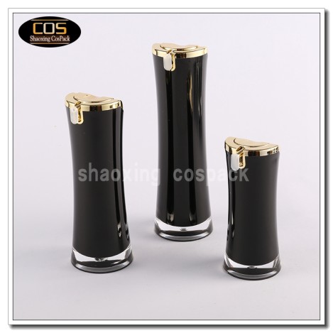 black luxury lotion packaging wholesale