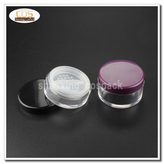 plastic Switching Sifter Powder container