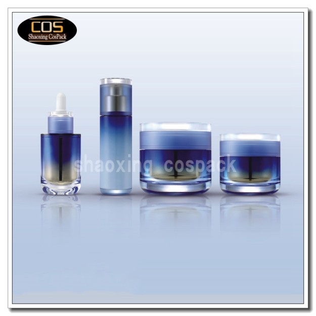 120ml glass pump bottle packaging design