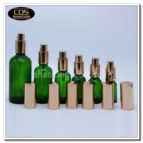 glass pump bottle