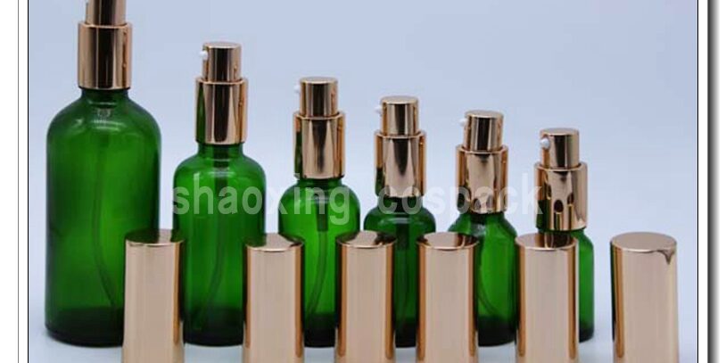 glass pump bottle