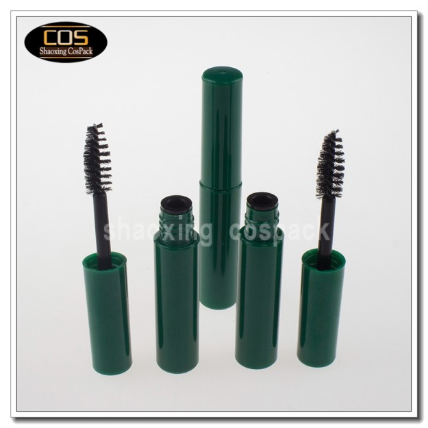 china 5ml PETG Green beauty tubes mascara manufacturers