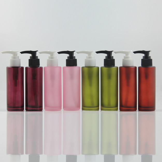 China Manufactures 100ml Lotion Pump Glass Bottles