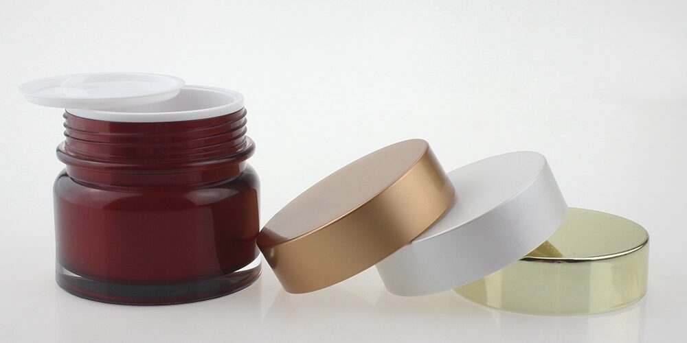 Acrylic Jar 100g, Plastic Cosmetic Cream Container