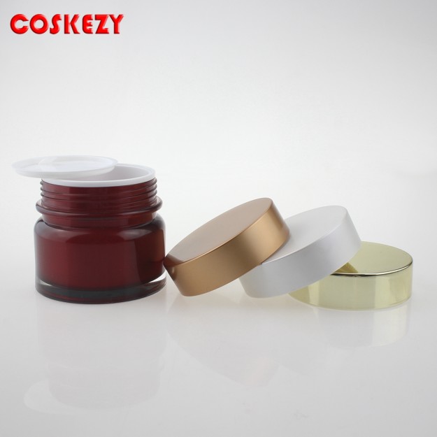 Acrylic Jar 100g, Plastic Cosmetic Cream Container