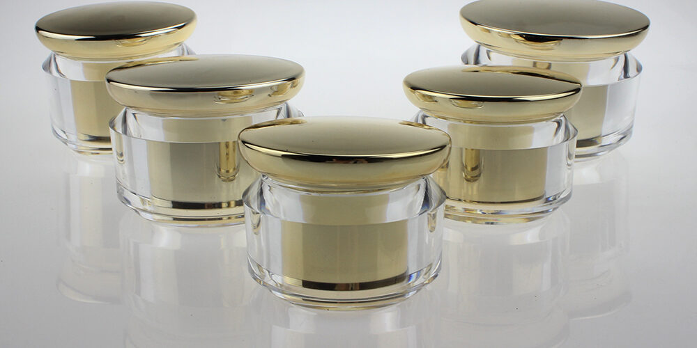 Hot Full Size Acrylic plastic Cream Jar