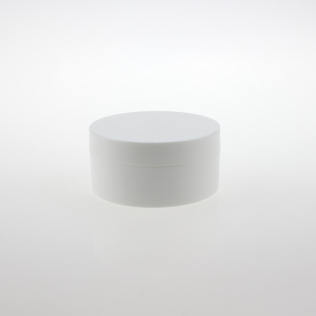 High Quantity White PET Plastic Cosmetic Cream Jar