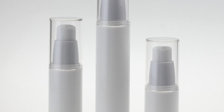 Plastic Skincare Bottle, Empty Airless Lotion Bottle ZA205 15ml 30ml 50ml