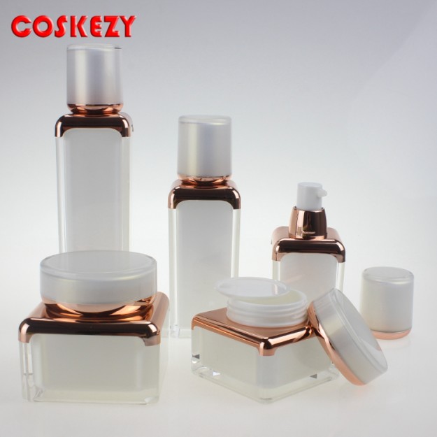 Airless Cosmetic Pump Bottle And Cream Jar