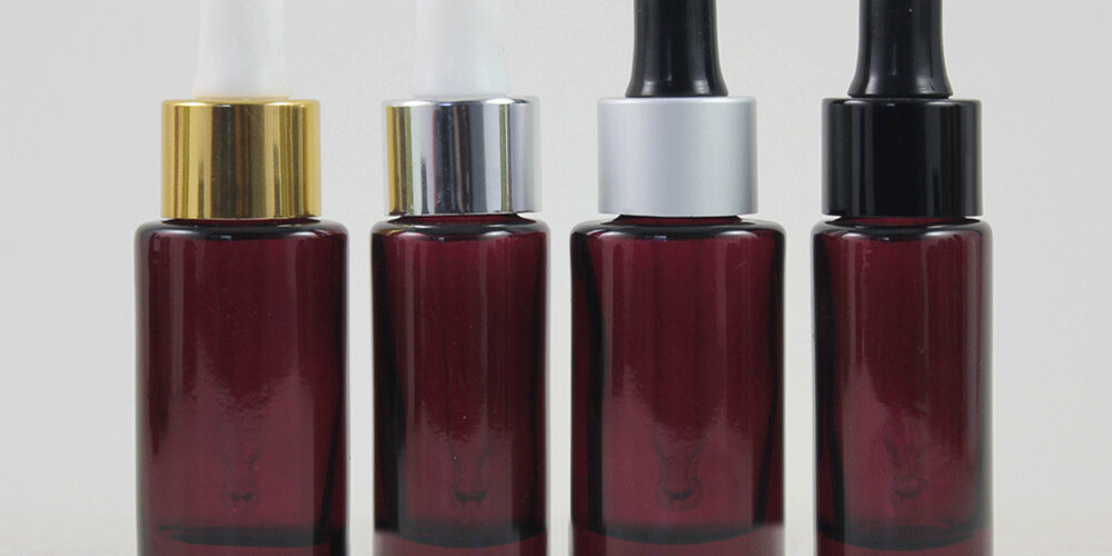 Wholesale Essential Oil Bottles, 10ml purple Glass Bottle With Dropper