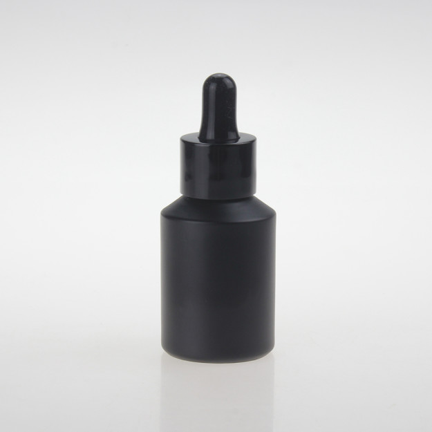 China Manufacture Black And Brown Glass Dropper Bottle