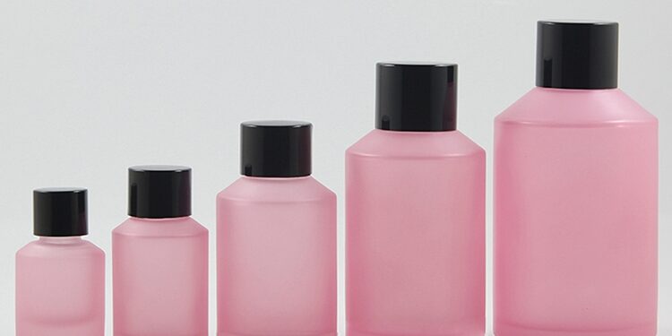 Wholesale Pink Essential Oil Glass Bottle