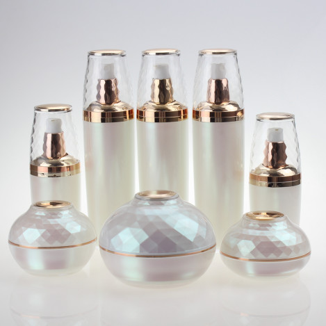 Hot Sale 30g 50g 120g Plastic Jar For Cream, 30ml 50ml 120ml Acrylic Lotion Bottles With Pump