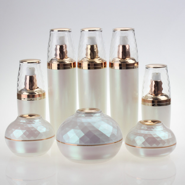 Hot Sale 30g 50g 120g Plastic Jar For Cream, 30ml 50ml 120ml Acrylic Lotion Bottles With Pump