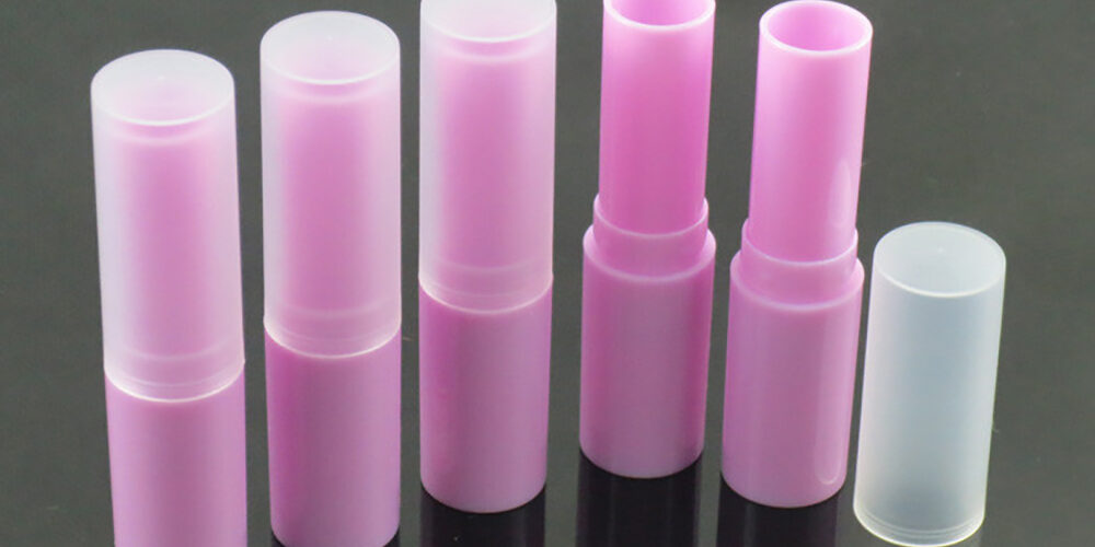 Empty 4g Colorful Plastic Lip Balm Tubes, Empty Plastic Lipstick