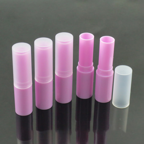 Empty 4g Colorful Plastic Lip Balm Tubes, Empty Plastic Lipstick