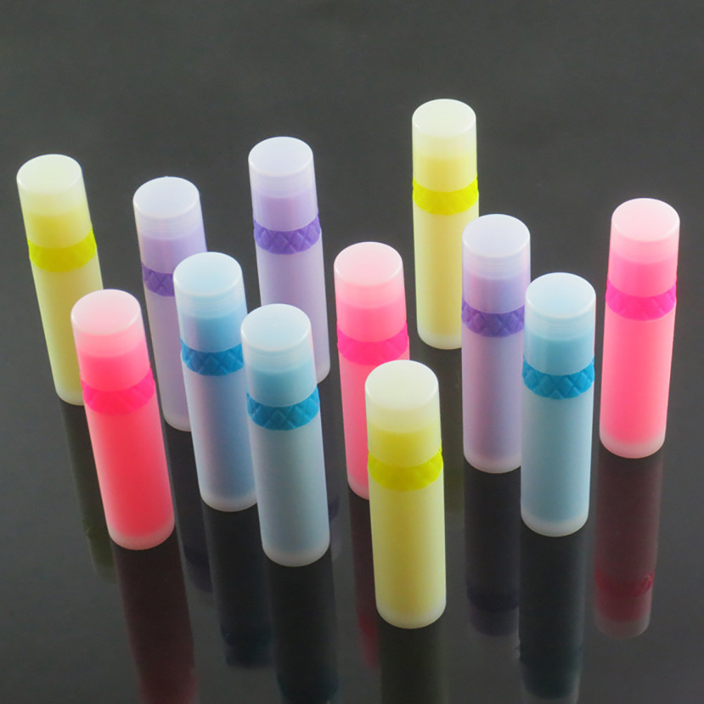 Wholesale Colorful Empty DIY Lipstick , 4g Plastic Lip Gloss Tubes ...