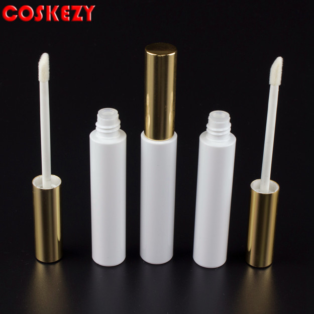 8ml Plastic lipstick Containers, White Lip Gloss Tubes