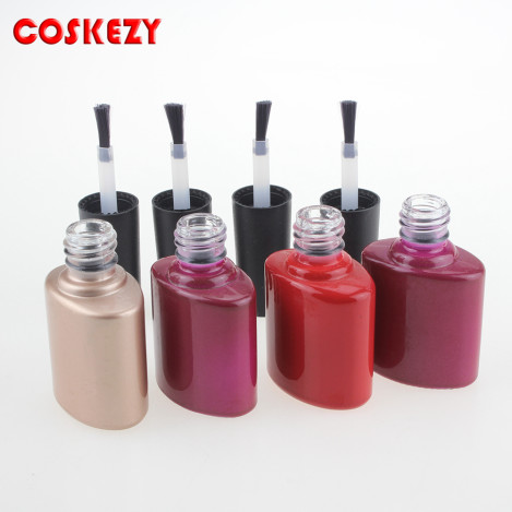 Empty Glass Bottles For Oil, 10ml DIY Glass Nail Polish Bottle In Stock