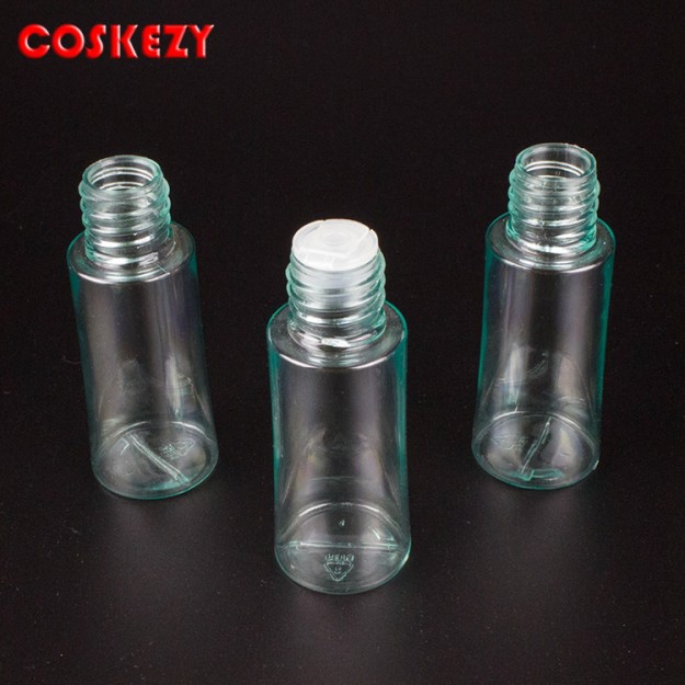 Empty Green 20ml Plastic Cosmetic Bottles, Wholesale 20ml Cosmetic Packaging