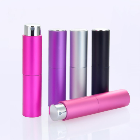 Wholesale 8ml Special Aluminum And Glass Perfume Bottles With Spray