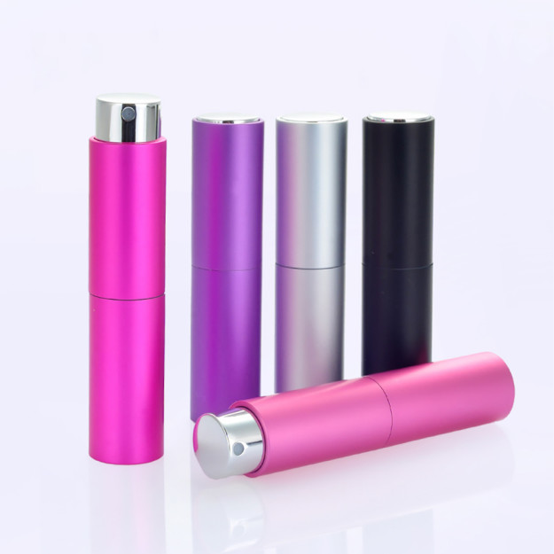 Wholesale 8ml Special Aluminum And Glass Perfume Bottles With Spray